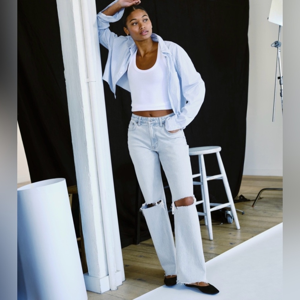 Abercrombie 90s relaxed high rise Jean